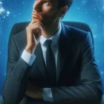 man-thinking-and-a-tablet-on-the-table-in-front-of-him