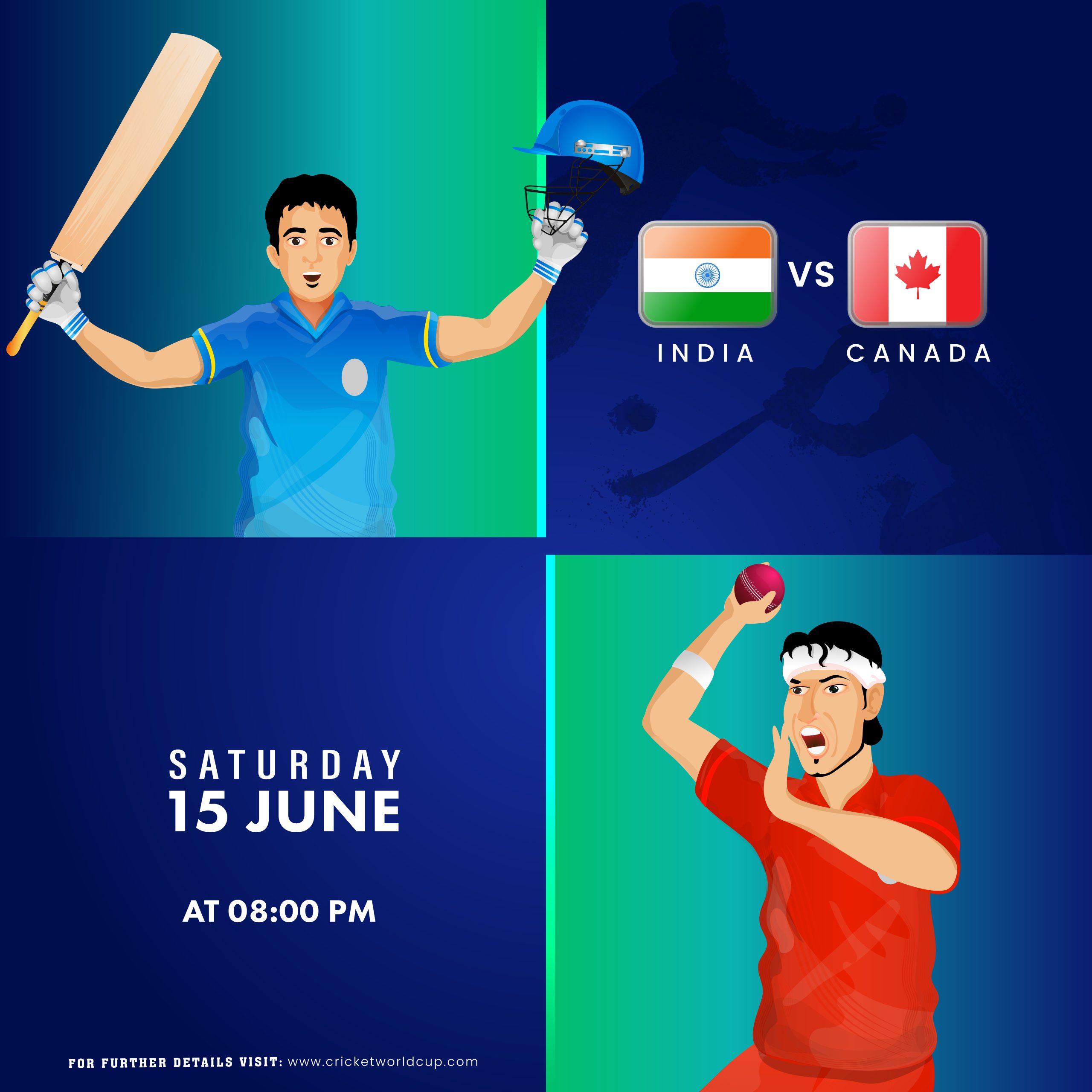 India cricket team vs Canada cricket team