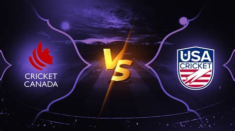 United States national cricket team vs Canada national cricket team stats